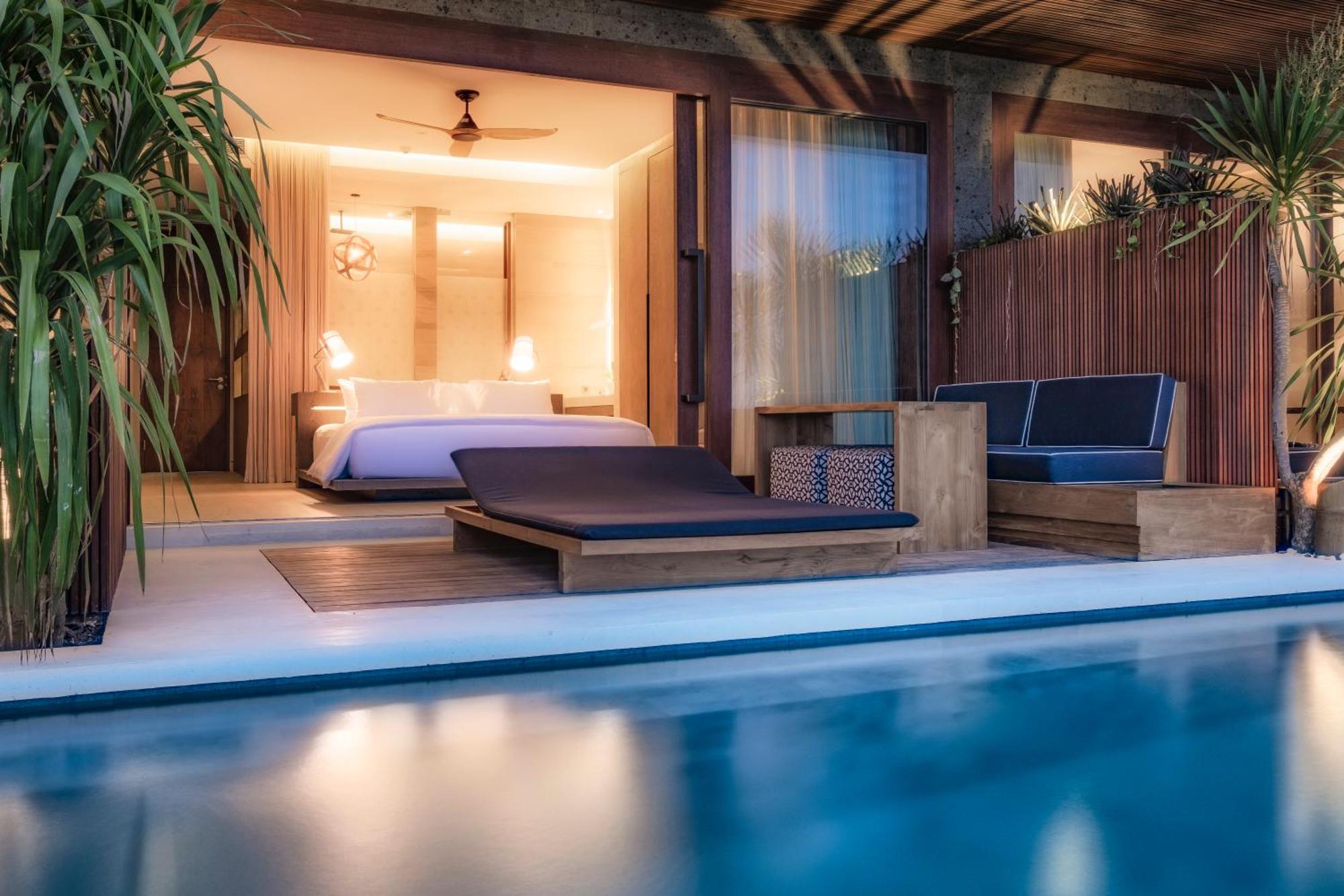 Hotel Komune And Beach Club Bali Keramas Exterior photo
