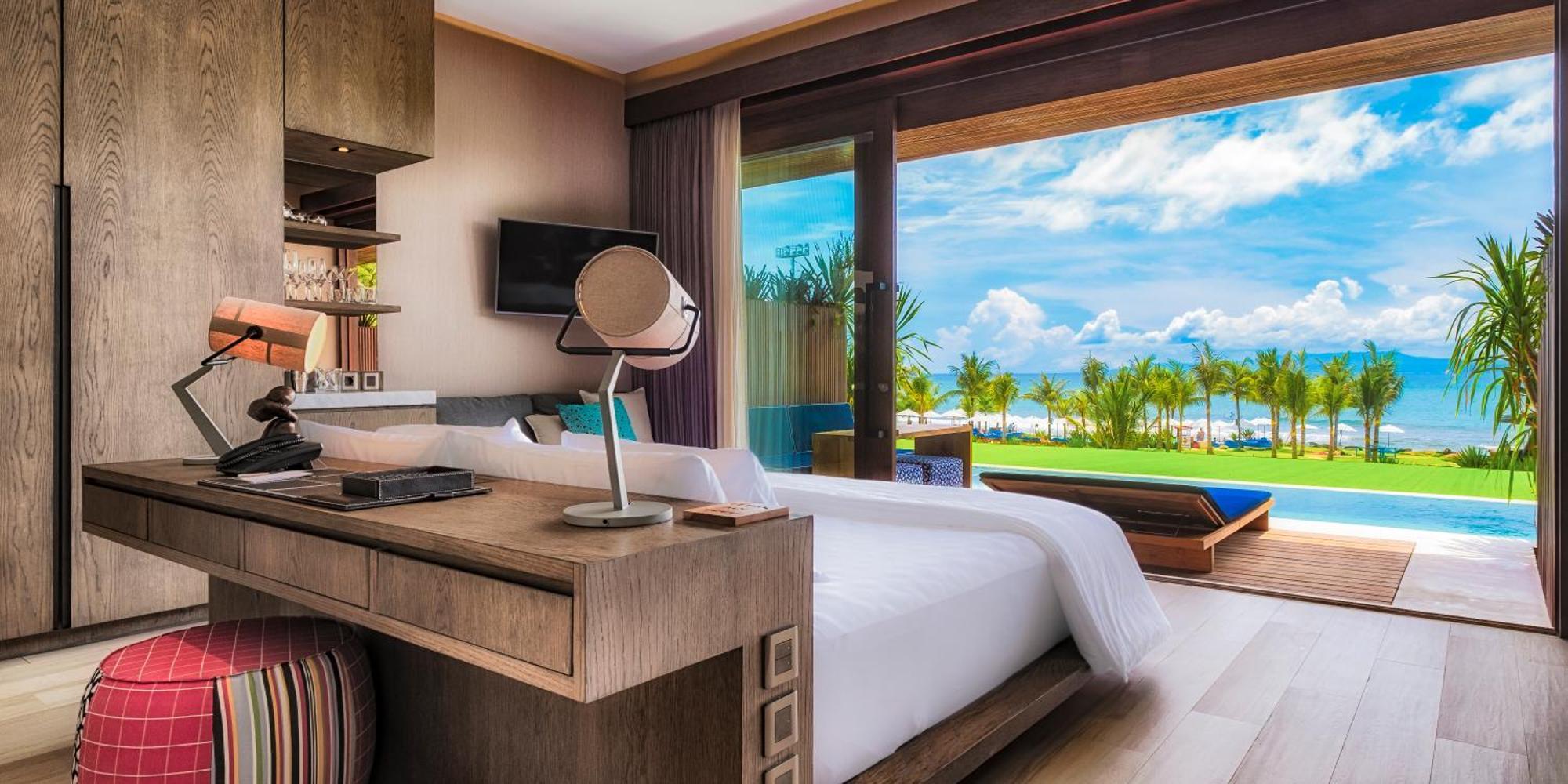 Hotel Komune And Beach Club Bali Keramas Exterior photo